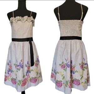 Velvet Somewhere Anywhere Dress in Grey Size 6